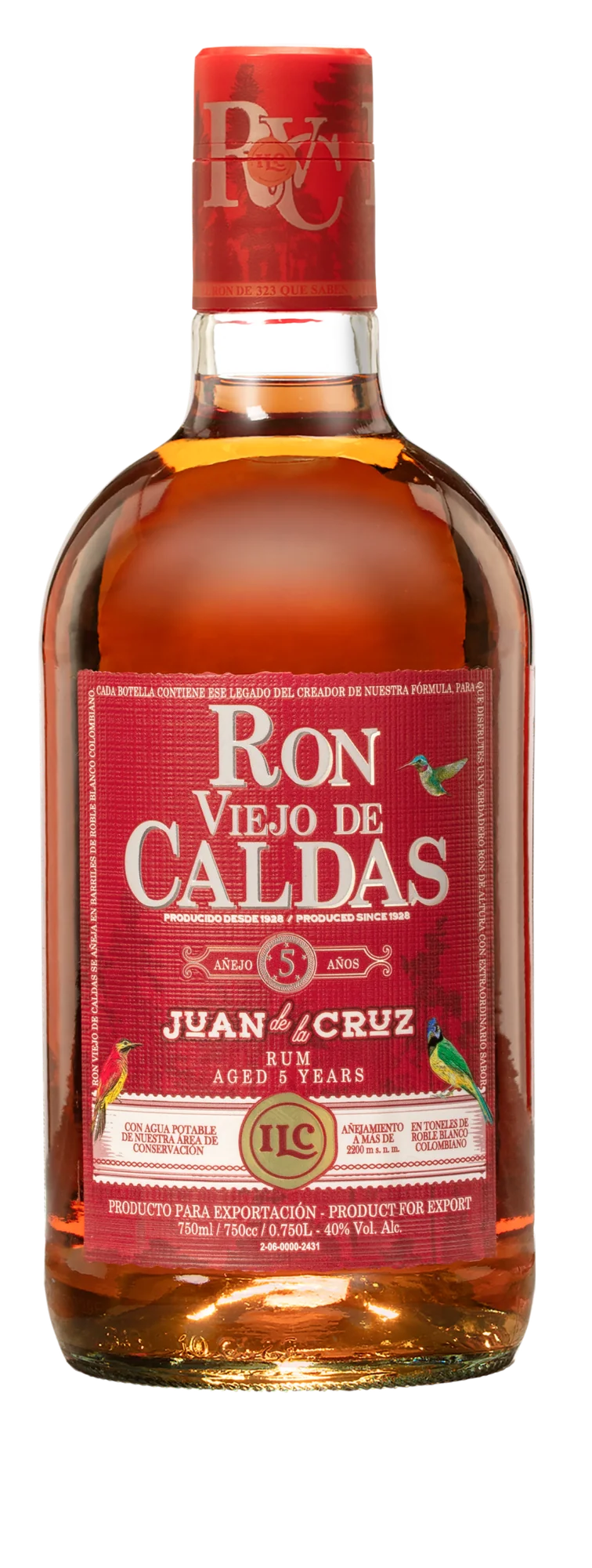 Ron Viejo de Caldas Juan de la Cruz — Aged 5 Years